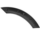 Mengxi Rueda delantera derecha Guardabarros superior Abs Arco Cubierta Trim 51131505866 para Mini R50 Cooper 2002-2006