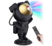 Star Projector Galaxy Night Light - Proyector espacial de astronautas, lámpara de techo estrellada con temporizador Remot GuanGuan