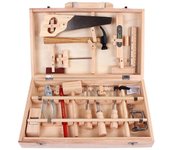 Caja de reparación Carpintería Caja de herramientas de madera Chico Pretend Juguete