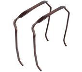 2pcs Curly Thick Hair Medium Headband Invisible Hair Hoop Curly Thick Hair Large Headband negro