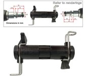 Conector de extensión Junta de extensión Tubería de extensión Manguera de junta Lavadora de alta presión C B
