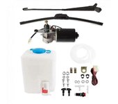 Limpiaparabrisas Utv con motor eléctrico de 12v con kit de bomba de lavado de parabrisas para Utv - Rzr 570 800 900 1-