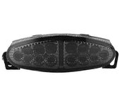 para 650R ER6N ER-6N ER6F 2009 2010 2011 Luces traseras LED Freno trasero Luz de señal de giro del freno trasero Motocicleta ER6 Negro