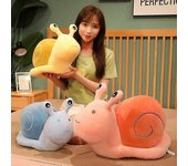 20-60cm Cartoon Snails Peluche Juguetes Encantador Animal Almohada Rellena Suave Kawaii Caracol Muñecas Sofá Cojín Lindo Regalo de Cumpleaños Para ...