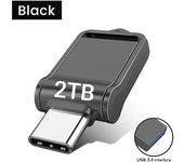 Metal USB 3.0 2TB Pen Drive USB C Puerto Fast 1TB U Disk Mini Waterproof Flash Drive 2TB Memory Stick para Teléfono PC MacBook ~ 21618