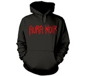 Aura Noir Unisex Adult Logo Sudadera con capucha Negro L