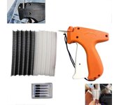 Fijador rápido de ropa de puntada, mini máquina de coser de mano, pistola de dobladillo de puntada de tachuela de edredón, herramienta de puntada d...