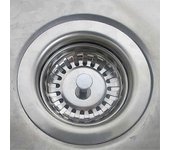 Yuzee Colador de fregadero de cocina de 79 mm, tapón de fregadero de acero inoxidable, 2 coladores de fregadero de cocina, filtro de tapón de frega...