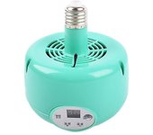 Lámpara de calefacción Animal de granja Luz cálida para pollo Lechón Perro mascota Controlador termostático de temperatura verde