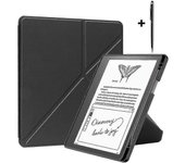 Funda delgada para Kindle Scribe 10.2 pulgadas 2022 lanzado - Funda de cuero premium Cubierta protectora Smart Folio Shell con soporte para lápiz, ...