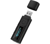 Reproductor de mp3 USB Bluetooth 4.0 Reproductor de música de 8 GB con edición de música portátil Hifi sin pérdida Reproductor de mp3 con radio / g...