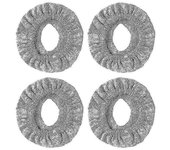 4 Pack Soft Cpap Mask Liners Full Face Cpap Mask Covers Accesorios para el respirador Gris