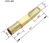 Boquilla para saxofón alto 5C 6C 7C 8C Boquillas Clip de ligadura Instrumentos musicales de viento de madera profesionales Accesorios Piezas de saxo
