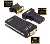 Redkid Adaptador de pantalla de gráficos de video USB 2.0 a DVI/VGA/HDMI (HDTV, CRT, LCD, Projector) Displaylink es compatible con Windows 10/8.1/8...
