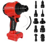 40000rpm Soplador inalámbrico inflador aspiradora multifunción para batería Milwaukee 18v