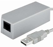 Conector usb del adaptador de red Lan de Internet para Nintendo Wii / Wii U / switch
