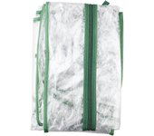 Wjiaer Cubierta de invernadero de estantes de 3 niveles, carpa de invernadero de cubierta de repuesto de PVC, invernadero al aire libre para planta...