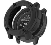 Cubierta hueca de TPU anticaída para cubierta de caja de reloj deportivo Garmin Instinct 2X Quick Release - Negro Multicolor Black
