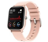 Eko Reloj conectado IP68 resistente al agua 4.0 con sensor de frecuencia cardíaca y podómetro Beige