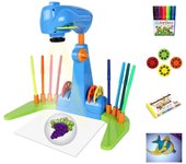 Proyector de dibujo 100% nuevo para niños, juguete de proyector de dibujo y trazado para niños pequeños, máquina de juguete de proyector de dibujo ...