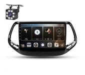 JIULUNET Para Jeep Compass 2 MP 2016 - 2018 Coche Radio Multimedia Reproductor de vídeo Carplay GPS