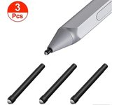 Zhiyi 3pcs Lápiz óptico para Microsoft Surface Pro 8/7/6/5/4/3/x, Surface Go 3/2/1, Surface Book / portátil con botón de borrador