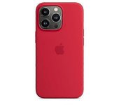 Funda de silicona con Magsafe para Iphone 13 Pro Funda de teléfono Rojo