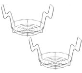 Envasadora de baño de agua de 21,5 cuartos de galón con estante para frascos Estante para latas de acero inoxidable para utensilios de cocina plata