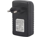 Inyector POE de montaje en pared - Fuente de alimentación de 48 V 0,5 A para teléfono / cámara IP - Enchufe de la UE
