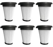 6pcs Hepa filtros para aspiradora inalámbrica de mano como se muestra