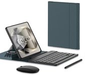 Para el teclado y el mouse Samsung Galaxy Z Fold 6, actualice el teclado Bluetooth magnético portátil con estuche de cuero y bolígrafo capacitivo V...