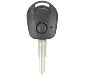 Shell de tecla remota remota de 2 botones para Ssangyong Actyon Kyron Rexton