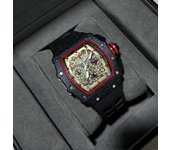 2023 Reloj de hombre AAA de alta calidad de lujo superior Reloj automático para hombre con sentido mecánico multifuncional de 6 pines RM Luminous 5