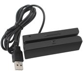 Msr90 USB banda magnética tarjeta de lectura de la máquina de lectura lector de tarjetas Stripe 3 pistas Mini Swiper para PC USB