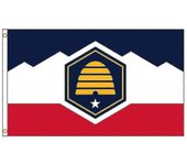 90x150cm La nueva decoración de la bandera del estado de Utah A1