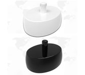 Apto para Braun Oral B Cepillo de dientes eléctrico Reemplazo Cargador Base Más Nuevo Negro