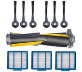 Pieza de repuesto compatible Shark Iq Robot aspirador autovaciado, cepillos laterales, filtrosCepillo principal Robot aspirador compatible Rv1000se...