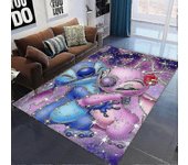Niños Lilo Stitch Dormitorio Sala de estar Alfombra Antideslizante Alfombra Felpudo de la casa Alfombrilla Estilo 9 80x120cm