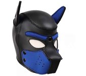 Mascota de perro con orejas Máscara de perro de goma suave Máscara de perro de cabeza completa Disfraz de cachorro de adultos Disfraz de novedad pa...