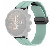 Para correa de reloj Suunto Spartan Sport Wrist HR Baro/Suunto 7 Correa de reloj de 24 mm (barra de resorte gruesa) Verde claro Style B Other Smart...