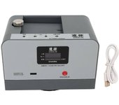 Máquina de naipes Smart Mini Baraja automática Baraja Máquina de repartidor de cartas eléctrica Azul Gris