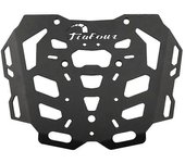 Caja de motocicleta Portaequipajes Maletero trasero Placa de la maleta superior Soporte de la bolsa de sillín para Norden 901 2021-2024 Negro