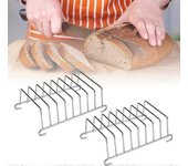 Toast Rack 8 Slice Toast Rack Cooling Grid Toast Holder Stainless Steel Toast Rack Air Fryer Accesorios 304 acero inoxidable