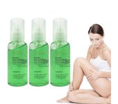 3X 60ml 100% Natural Depilación Permanente Spray Tratamiento Depilación Líquida