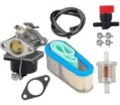 Kit De Carburador Con Filtro De Aire, Válvula De Cierre Y Filtro De Combustible - Tecumseh Ohv125, Ohv130, Ohv135
