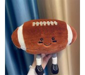 Juguetes de peluche deportivos divertidos deportes muñeca de rugby juguete de peluche decoración de sofá muñeca regalo de vacaciones sorpresa para ...