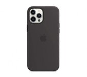 Para Iphone 12 Pro Max Funda de silicona para teléfono Negro