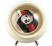 Cargador de relojes para relojes automáticos Watch Box Automatic Winder (blanco cremoso) Creamywhite