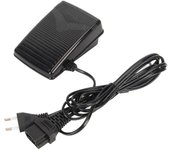 Interruptor de pie de máquina de coser resistente al deslizamiento Pedal de la máquina de coser con cable de 6.6 pies para el enchufe doméstico de ...