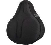 Cómoda funda de asiento de bicicleta estática Ajuste de cojín de sillín de bicicleta acolchado suave y ancho grande para bicicletas p20241126276 27...